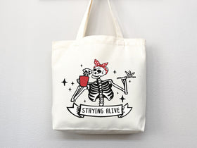 Coffee Lover Tote Bag — Coffee Lover Gift (052)
