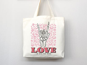Love Bag Funny Canvas Tote Self Love Tote Bag Valentine Bag Everyday Tote Eco Friendly Bag Aesthetic Bag Shopper Bag Reusable Grocery Bag