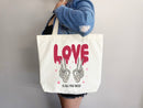 Love Bag Funny Canvas Tote Self Love Tote Bag Valentine Bag Everyday Tote Eco Friendly Bag Aesthetic Bag Shopper Bag Reusable Grocery Bag