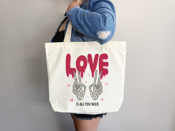Love Bag Funny Canvas Tote Self Love Tote Bag Valentine Bag Everyday Tote Eco Friendly Bag Aesthetic Bag Shopper Bag Reusable Grocery Bag