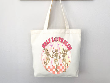 Love Bag Funny Canvas Tote Self Love Tote Bag Valentine Bag Everyday Tote Eco Friendly Bag Aesthetic Bag Shopper Bag Reusable Grocery Bag