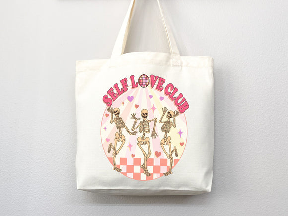 Love Bag Funny Canvas Tote Self Love Tote Bag Valentine Bag Everyday Tote Eco Friendly Bag Aesthetic Bag Shopper Bag Reusable Grocery Bag
