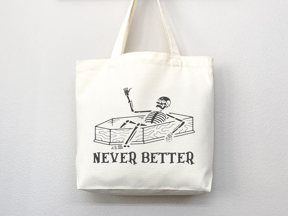 Funny Canvas Tote Bag Everyday Tote Eco Friendly Bag Aesthetic Tote Shopper Bag Reusable Grocery Bag Cute Tote Bag School Bag Shoulder Bag