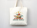Mushroom Tote bag Celestial bag cottagecore bag canvas bag aesthetic tote mushroom gift cute tote bag fairycore nature lover gift moon gift