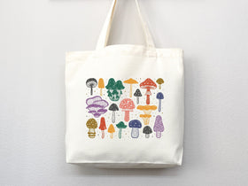Mushroom Tote Bag — Animal Lover Gift (015)