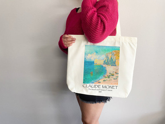 Monet Tote Bag, Artsy Tote Bag, Art Tote Bag, Artsy Tote, Monet Bag, Aesthetic Bag, Shoulder Bag, Monet Tote, Monet Gift, Monet Art Bag