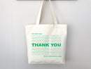 Eco friendly bag, Thank you tote, reusable bag, thank you bag, Grocery bag,grocery tote,have a nice day bag,aesthetic tote bag,everyday bag