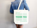 Eco friendly bag, Thank you tote, reusable bag, thank you bag, Grocery bag,grocery tote,have a nice day bag,aesthetic tote bag,everyday bag