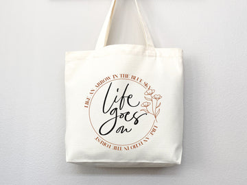 KPop Tote Bag, Kpop Merch, Kpop tote, Kpop bag, Kpop tote bag, Life goes on tote,Bangtan,kpop bag,life goes on,Rm,Jimin,Jungkook,J-hope,Suga