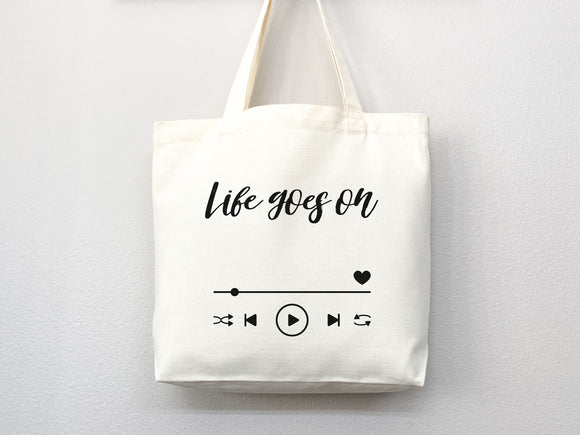 KPop Tote Bag, Kpop Merch, Kpop tote, Kpop bag, Kpop tote bag, Life goes on tote,Bangtan,kpop bag,life goes on,Rm,Jimin,Jungkook,J-hope,Suga