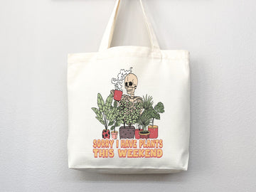 Funny Canvas Tote Bag Gift for Gardener Tote Bag Everyday Tote Eco Friendly Bag Aesthetic Bag Shopper Bag Reusable Grocery Bag Cute Tote Bag