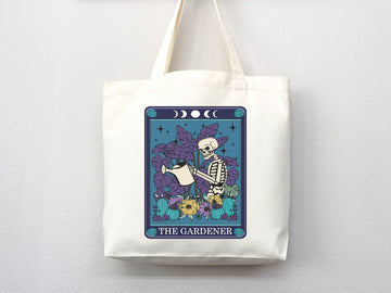Funny Canvas Tote Bag Gift for Gardener Tote Bag Everyday Tote Eco Friendly Bag Aesthetic Bag Shopper Bag Reusable Grocery Bag Cute Tote Bag