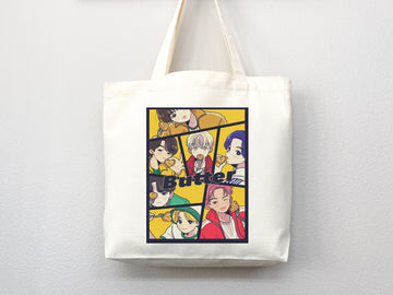 KPop Tote Bag, Kpop Merch, Kpop tote, Kpop bag, Kpop tote bag, Life goes on tote,Bangtan,kpop bag,life goes on,Rm,Jimin,Jungkook,J-hope,Suga