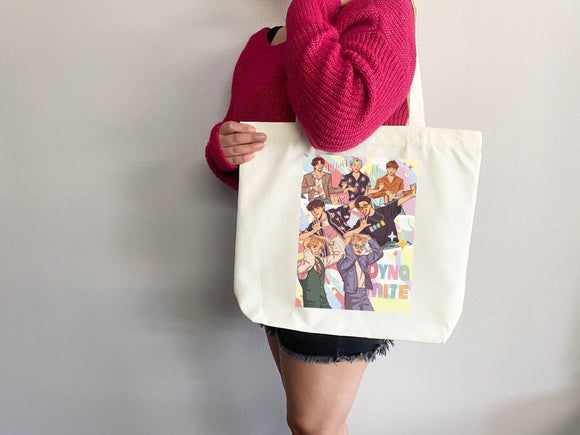 KPop Tote Bag, Kpop Merch, Kpop tote, Kpop bag, Kpop tote bag, Life goes on tote,Bangtan,kpop bag,life goes on,Rm,Jimin,Jungkook,J-hope,Suga