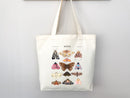 Moth Tote Bag, Moth Bag,tote bag canvas,eco friendly bag,aesthetic tote,reusable bag,cottagecore bag,butterfly gift,cute tote bag,goblincore