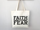 Faith Tote Bag Christian Tote Bag Canvas Gift Religious Gift Scripture Gift Bible Verse Christian Girl Gift Church Gift School Tote Shopper