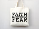 Faith Tote Bag Christian Tote Bag Canvas Gift Religious Gift Scripture Gift Bible Verse Christian Girl Gift Church Gift School Tote Shopper