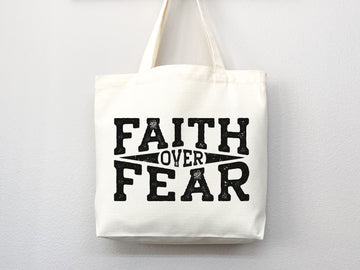 Faith Tote Bag Christian Tote Bag Canvas Gift Religious Gift Scripture Gift Bible Verse Christian Girl Gift Church Gift School Tote Shopper