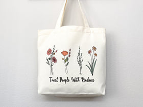 Kindness Tote Bag — Inspirational Gift (001)