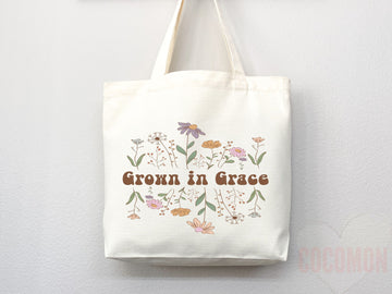 Faith Tote Bag Christian Tote Bag Canvas Gift Religious Gift Scripture Gift Bible Verse Christian Girl Gift Church Gift School Tote Shopper