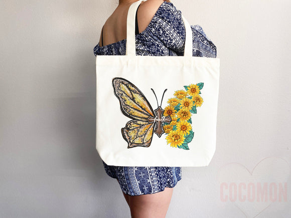 Faith Tote Bag Christian Tote Bag Canvas Gift Religious Gift Scripture Gift Bible Verse Christian Girl Gift Church Gift School Tote Shopper