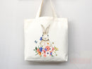 Bunny Lover Tote Bag Easter Bunny Tote Bag Easter Bag Peter Rabbit Lover Bunny Lover Gift Cute Bunny Gift Cute Tote Bag Aesthetic Tote Bag