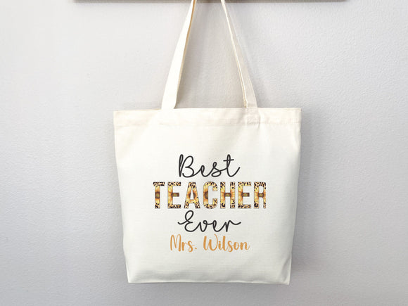 Personalized Teacher Tote Bag Custom Teacher Tote Bag Custom Teacher Gift Tote Bag for Teacher Appreciation Gift for Teacher Custom Tote Bag
