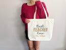 Personalized Teacher Tote Bag Custom Teacher Tote Bag Custom Teacher Gift Tote Bag for Teacher Appreciation Gift for Teacher Custom Tote Bag