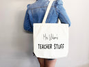Personalized Teacher Tote Bag Custom Teacher Tote Bag Custom Teacher Gift Tote Bag for Teacher Appreciation Gift for Teacher Custom Tote Bag