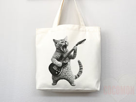 Cat Mom Tote Bag — Gift for Cat Lover (001)