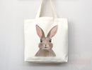 Bunny Lover Tote Bag Easter Bunny Tote Bag Easter Bag Peter Rabbit Lover Bunny Lover Gift Cute Bunny Gift Cute Tote Bag Aesthetic Tote Bag
