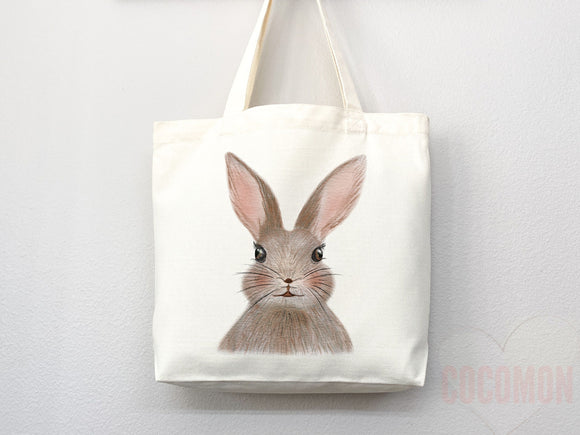 Bunny Lover Tote Bag Easter Bunny Tote Bag Easter Bag Peter Rabbit Lover Bunny Lover Gift Cute Bunny Gift Cute Tote Bag Aesthetic Tote Bag