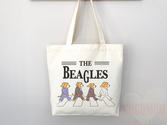 The Beagles Bag, Cute Gift for dog mom, Puppy Bag, Puppy Tote Bag, Cute Tote Bag, Dog Bag, Dog Mom Tote Bag, Dog Lover Gift,Gift for Dog Mom