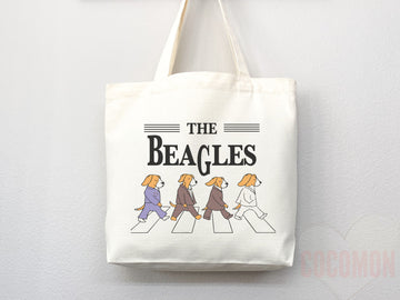 The Beagles Bag, Cute Gift for dog mom, Puppy Bag, Puppy Tote Bag, Cute Tote Bag, Dog Bag, Dog Mom Tote Bag, Dog Lover Gift,Gift for Dog Mom