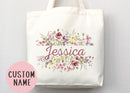 Personalized Tote Bag Bachelorette Gift Bridal Shower Bridal Party Bag Wedding Tote Bag Bridesmaid Gift Personalized Canvas Bag Gift for Mom
