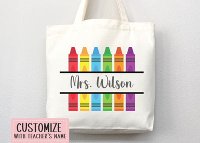 Personalized Teacher Tote Bag Custom Teacher Tote Bag Custom Teacher Gift Tote Bag for Teacher Appreciation Gift for Teacher Custom Tote Bag