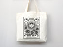 Celestial Canvas Tote Bag Sun Lover Star Gift Everyday Tote Eco Friendly Bag Aesthetic Tote Shopper Bag Reusable Grocery Bag Cute Tote Bag