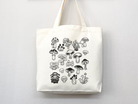 Mushroom Tote Bag — Animal Lover Gift (008)