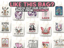 Funny Canvas Tote Bag Everyday Tote Eco Friendly Bag Aesthetic Tote Shopper Bag Reusable Grocery Bag Cute Tote Bag School Bag Shoulder Bag