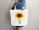 Faith Tote Bag Christian Tote Bag Canvas Gift Religious Gift Scripture Gift Bible Verse Christian Girl Gift Church Gift School Tote Shopper