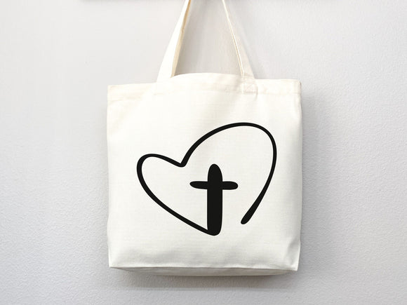 Faith Tote Bag Christian Tote Bag Canvas Gift Religious Gift Scripture Gift Bible Verse Christian Girl Gift Church Gift School Tote Shopper