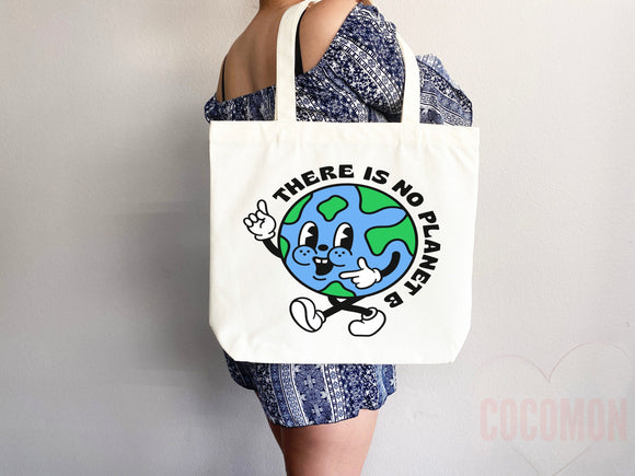 Create A Kinder Planet Tote Bag Canvas Women Tote For Her Cute Tote Bag Reusable Bag Grocery Tote Shopper Everyday Tote Bag Eco Friendly Bag