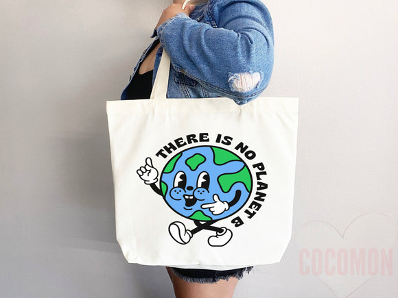 Create A Kinder Planet Tote Bag Canvas Women Tote For Her Cute Tote Bag Reusable Bag Grocery Tote Shopper Everyday Tote Bag Eco Friendly Bag
