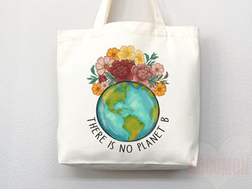 Create A Kinder Planet Tote Bag Canvas Women Tote For Her Cute Tote Bag Reusable Bag Grocery Tote Shopper Everyday Tote Bag Eco Friendly Bag