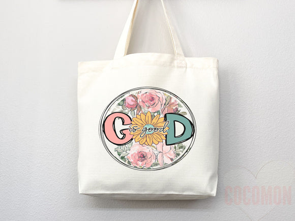Faith Tote Bag Christian Tote Bag Canvas Gift Religious Gift Scripture Gift Bible Verse Christian Girl Gift Church Gift School Tote Shopper