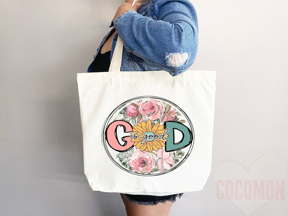 Faith Tote Bag Christian Tote Bag Canvas Gift Religious Gift Scripture Gift Bible Verse Christian Girl Gift Church Gift School Tote Shopper