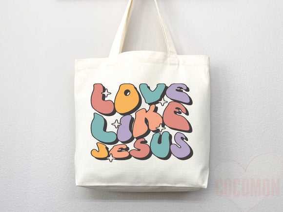 Faith Tote Bag Christian Tote Bag Canvas Gift Religious Gift Scripture Gift Bible Verse Christian Girl Gift Church Gift School Tote Shopper