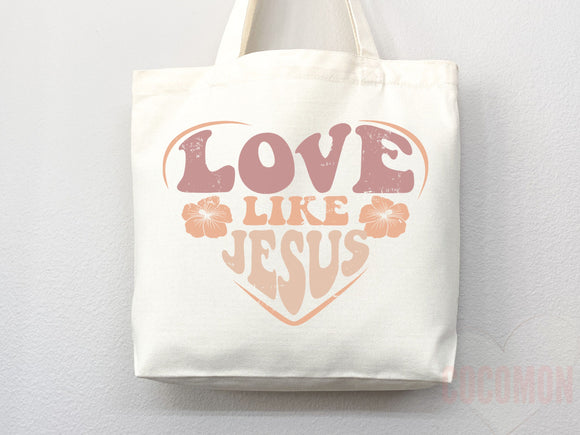 Faith Tote Bag Christian Tote Bag Canvas Gift Religious Gift Scripture Gift Bible Verse Christian Girl Gift Church Gift School Tote Shopper