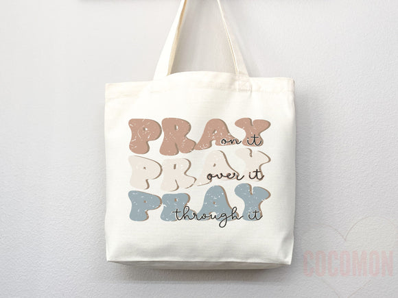 Faith Tote Bag Christian Tote Bag Canvas Gift Religious Gift Scripture Gift Bible Verse Christian Girl Gift Church Gift School Tote Shopper