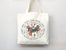Faith Tote Bag Christian Tote Bag Canvas Gift Religious Gift Scripture Gift Bible Verse Christian Girl Gift Church Gift School Tote Shopper